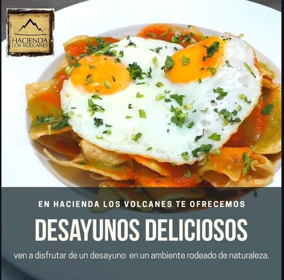Hotel Y Restaurante Hacienda Los Volcanes Santa Lucía Milpas Altas Extérieur photo